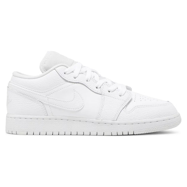 Air Jordan 1 Low Gs 'Triple White'