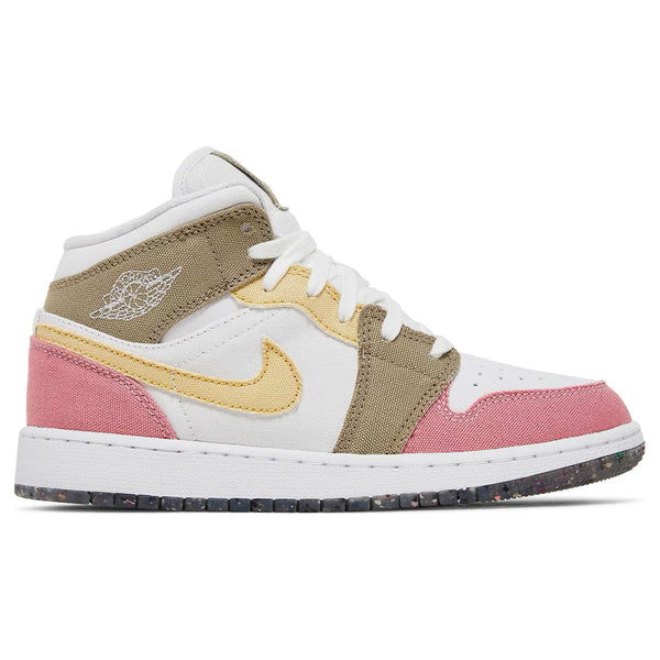 Air Jordan 1 Mid Se Gs ‘Pastel Grind’