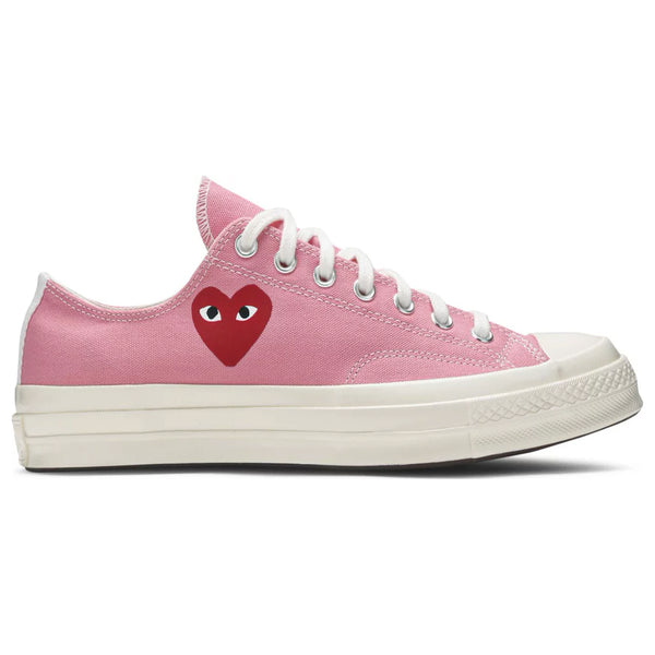 COMME DES GARÇONS PLAY X CHUCK 70 LOW 'BRIGHT PINK'