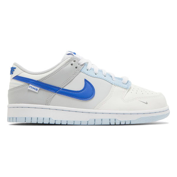 NIKE DUNK LOW GS ‘JUST STITCH IT – HYPER ROYAL’